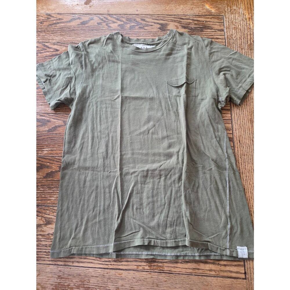 Frank & Eileen Olive Green Short Sleeve Pocket Tee